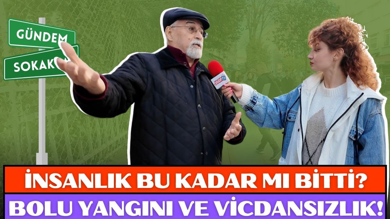 Bolu yangını kayak keyfi vicdansızlık